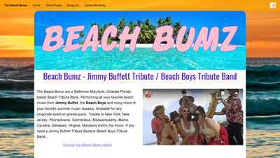 Cover Band Image The Beach Bumz